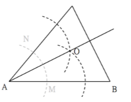 三角形角平分线的画法